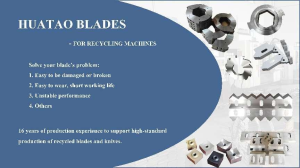 Do you know how to maintenance different crusher blades?