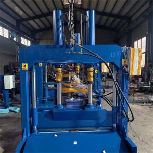 Recycling Factory Good Helper: hydraulic rubber cutter!