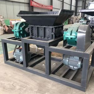 Huatao Double Roller Shredder Labor-Saving Shredding Solution for All Kinds of Flexible Waste